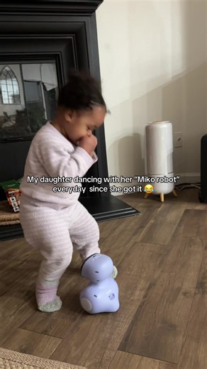 He’s great! Lol any other moms have the Miko robot? Miko is an Al-powered companion robot for kids. Designed to teach, entertain, and support emotional growth through interactive games, stories, STEAM (Science, Tech, Engineering, Arts, Math) activities, and personalized learning. 🫶🏼 #mikorobot #toddlersoftiktok #foryou #fyp #babygirl