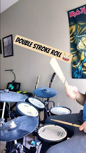 double stroke roll groove taken from Keiko Matsui - Light in The Rain #grooveoftheday #drums #loop