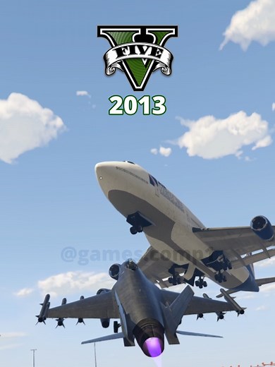 Plane Crash Evolution in all GTA GAMES #gta #games #gta5 #gta4 #gtasanandreas #gta6