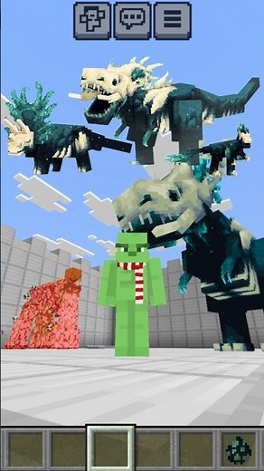 T-REX SKULK vs MUTANT GOLEM 💥 Who Will Survive This INSANE Battle in Minecraft?!