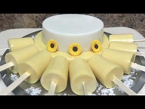 Gelatina sabor vainilla con GELA paletas