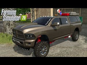 FS25 - Welchy 4G - Dodge RAM - NEW CAR MOD for Farming Simulator 2025 ROLEPLAY | FS25 GAMEPLAY
