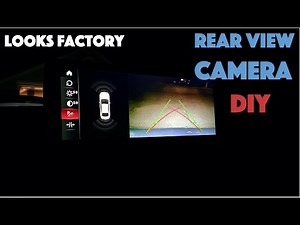 BMW OEM style backup camera install