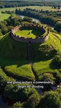 The First Castles – Motte-and-Bailey Style, France history #facts #science #historyfacts