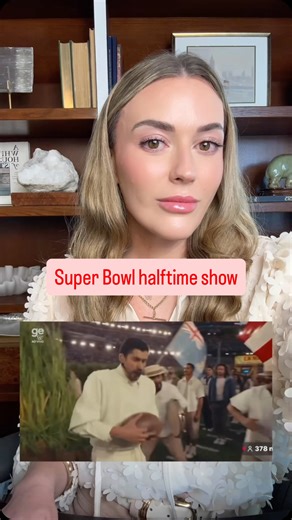 Avery Elle on Instagram: "The left doesn’t get to act absolutely insane for the past decade and pretend like they haven’t been the ones who have created this divide in our country. They spent years calling us racist, fascist, Nazis, and pushing a narrative that puts our lives in danger. America is ONE NATION under ONE FLAG with ONE LANGUAGE. Football is an American sport. I don’t want all these flags, that would make us tribal. I don’t want to live in a tribal country. The Super Bowl halftime sh