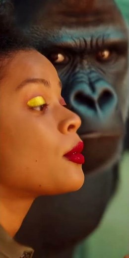 Gorilla Does Makeup After Watching Zookeeper! 😂 Ultra-Realistic Cinematic AI Scene | AI Spectrix #ai