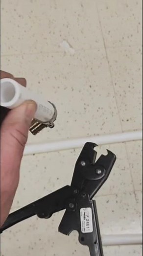 How To Crimp Pex Using Stainless Steel Rings