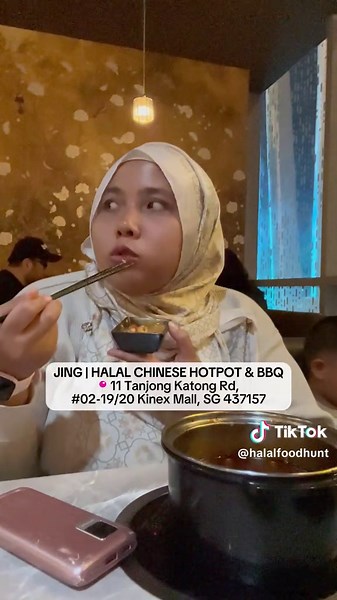 Jing Singapore Menu Highlights & Halal BBQ Hotpot Experience