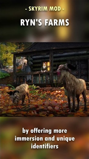 Skyrim's Farmlands have NEVER Felt More Alive! 🚜