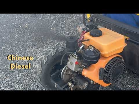 Putting a 196cc DIESEL engine on a Go kart!! (What could go wrong?)