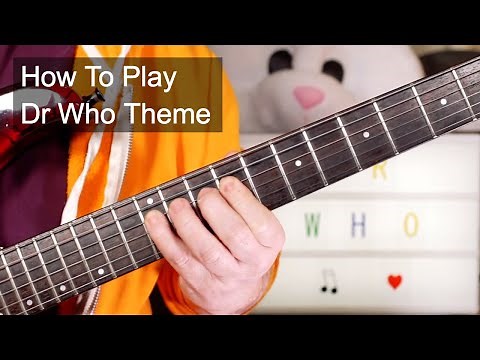 'Dr Who Theme' Guitar Lesson