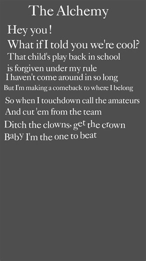 The Alchemy By Taylor Swift lyrics. #taylorswift #subscribe #thealchemy #traviskelce