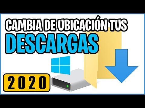 🔧 Cambiar ubicación CARPETA DESCARGAS windows 10
