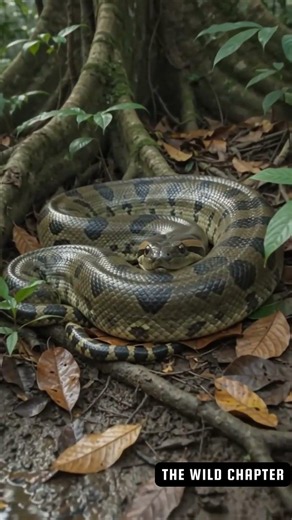 🐍 One of the World's Largest Snakes... Hidden in Plain Sight! 🌿