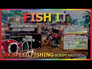 FISH IT Script Pastebin 2026 AUTO FARM, 2X SPEED, INSTANT FISHING, AUTO PREFECT, QUEST (NO KEY) 🍀🐟