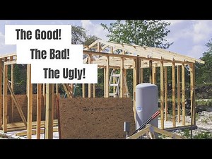 How to build a shed - Updates & Hurricane Strapping