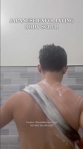 Glass Skin Body? Try This Japanese Exfoliating Scrub!