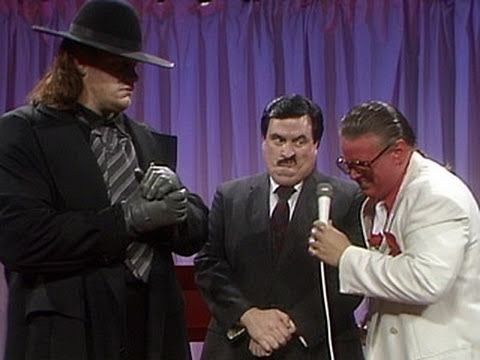 Paul Bearer makes his debut on "The Brother Love Show" by