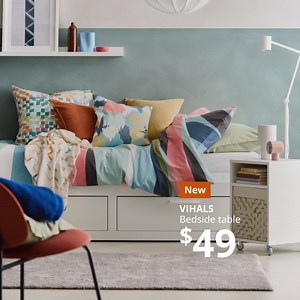 Goodnight chaos. Hello calm. Turn your bedroom into the ultimate place to relax and recharge. 🧸✨Shop in-store and at IKEA.com.au. | IKEA