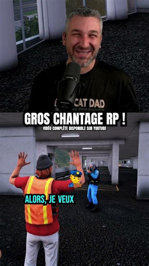 Gros chantage RP ! 😱 #gtarp #fivem #rp #gta