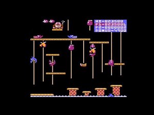 Donkey Kong Jr Atari 5200 Longplay