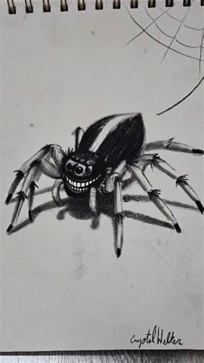 ai assisted from charcoal drawing..scary ai