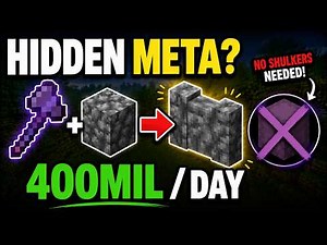 Easy 30 Minute Build CobbleStone Farm Makes 400mil on DONUT SMP