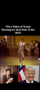 13K views · 70 reactions | Donald J. Trump had dance fever DONALD TRUMP DANCING AT SOUL TRAIN SHOW 1980 #usa #soultrain | Desirae Nicole | Facebook