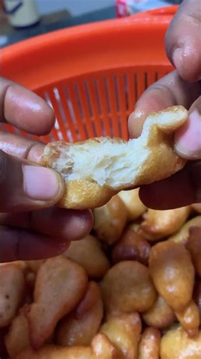 First time making puff puff an I ate ! Period!!