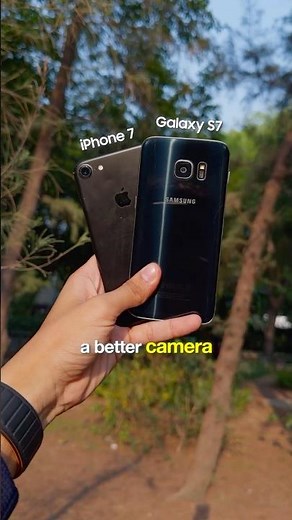 iPhone 7 vs Galaxy S7 (10 Years Later) - Camera test?