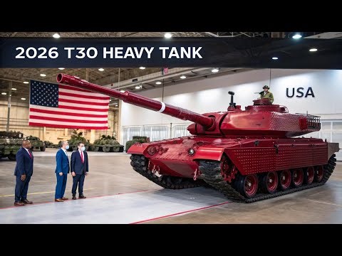 2026 T30 Heavy Tank RED – America’s Most Powerful Heavy Tank Returns