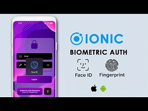 Ionic Biometric (FaceID / FingerPrint) Authentication