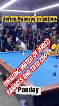 Panday strikes again! 21-19 over Tata CDO in Cagayan de Oro 🔥 #jericobanares #tatacdo #billiards