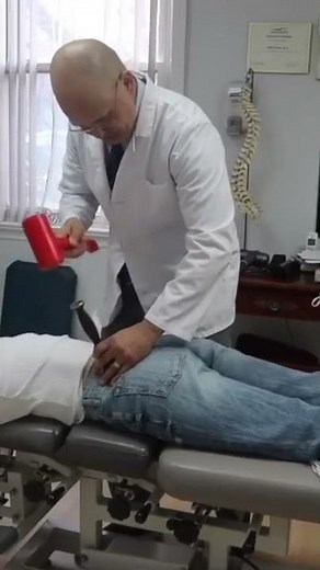 Chiropractic Hammer Tapping Removes Low Back Pain