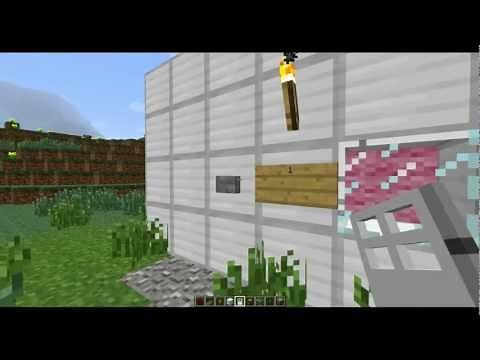 [Minecraft] Tuto redstone | #7 La porte à code couleur [FR]