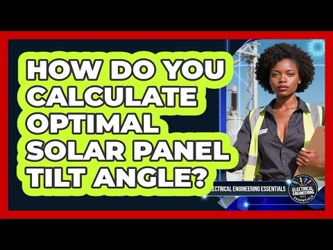 How Do You Calculate Optimal Solar Panel Tilt Angle? - Electrical Engineering Essentials