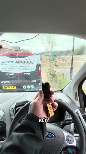 🚐 Spare key programmed to a Ford Transit Custom in Sunderland - this one’s for the tradesmen.