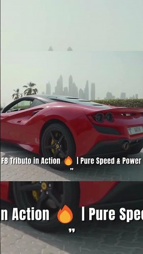 “Ferrari F8 Tributo Sound & Speed | Supercar in Action 🚀”