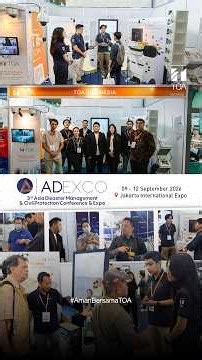 Sinergi TOA Indonesia & BNPB di ADEXCO 2026: Siapkan Early Warning System Canggih Cegah Bencana!