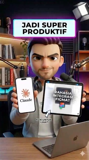 CLAUDE + FIGMA Bikin Diagram Otomatis 📊#claude #figma #aitools #shorts