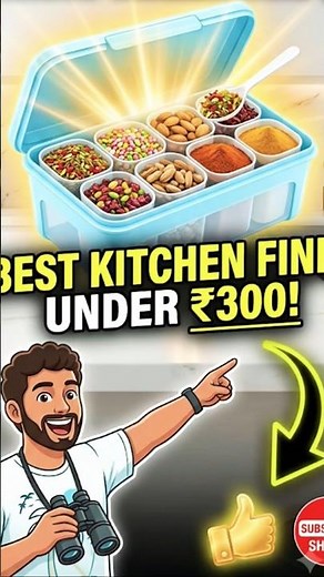Masala Box for ₹300 — Best Kitchen Organizer for Indian Kitchen? 🌶️