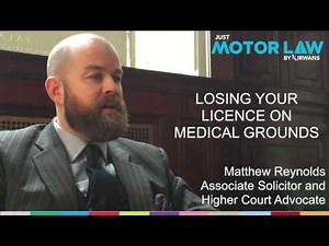 Driving Licence Revoked on Medical Grounds - UK Law