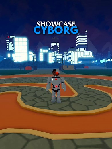 Showcase Cyborg - Heroes Online World #showcase #heroesonlineworld #cyborg #robloxfyp #teentitans