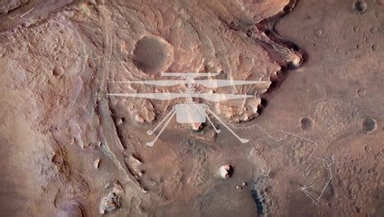 See Mars helicopter Ingenuity's 10.5-mile Jezero Crater trek in animated map