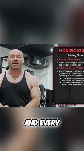 Gym Master Explains Push vs. Pull & Perfect Workout Splits! #shorts