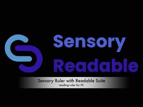 Sensory Tint, Ruler and Fonts with Readable v3