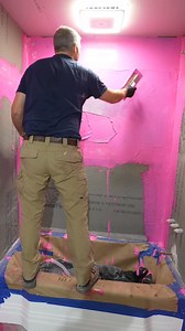 Redgard 🔴 Love it or Hate it 🤔 #DIY #tile #bathroomremodel #homeimprovement #bathroomremodelingteacher | Bathroomremodelingteacher