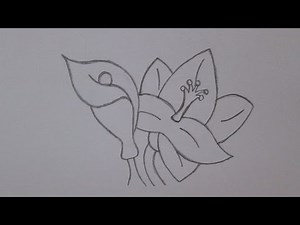 Como desenhar flores