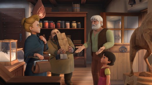 Heidi (versión 3D). Capítulo 29 – La estatua rota