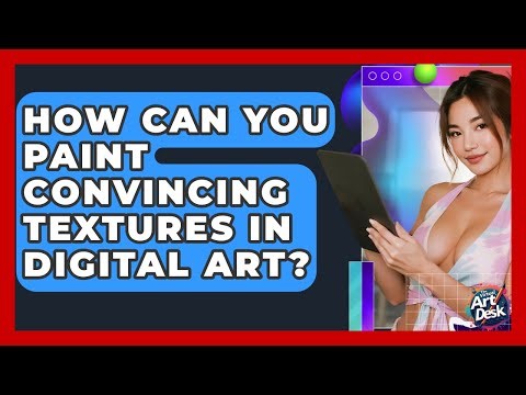 How Can You Paint Convincing Textures In Digital Art? - The Virtual Art Desk